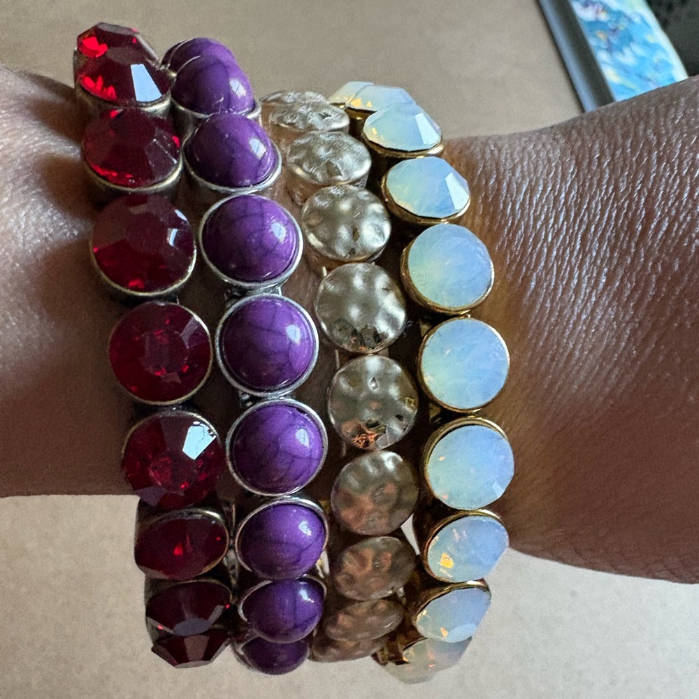 Plunder Design's magnetic bangle set